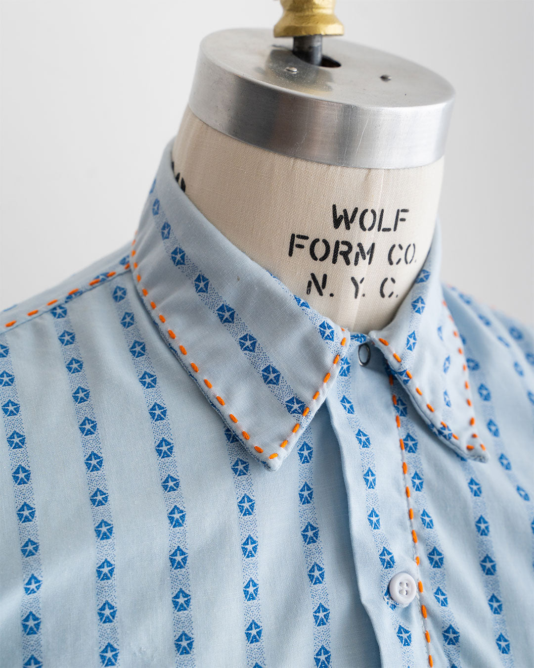 【HEXICO】Hand-Stitched Used Short-Sleeve Work-Shirts 『Made In U.S.A』①