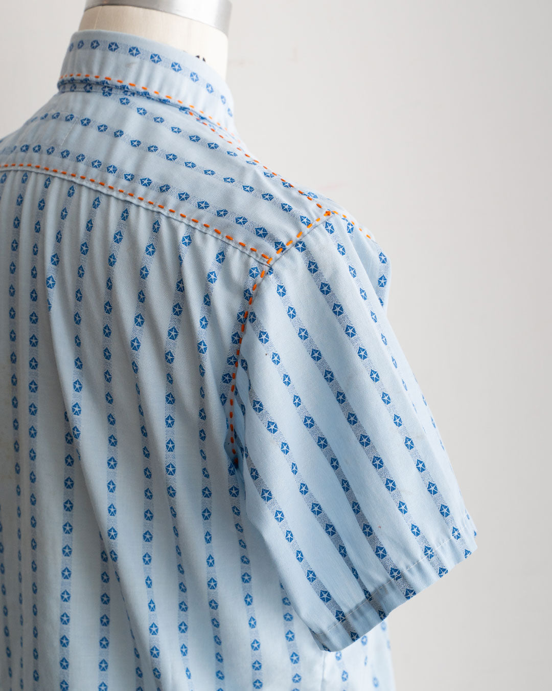 【HEXICO】Hand-Stitched Used Short-Sleeve Work-Shirts 『Made In U.S.A』①