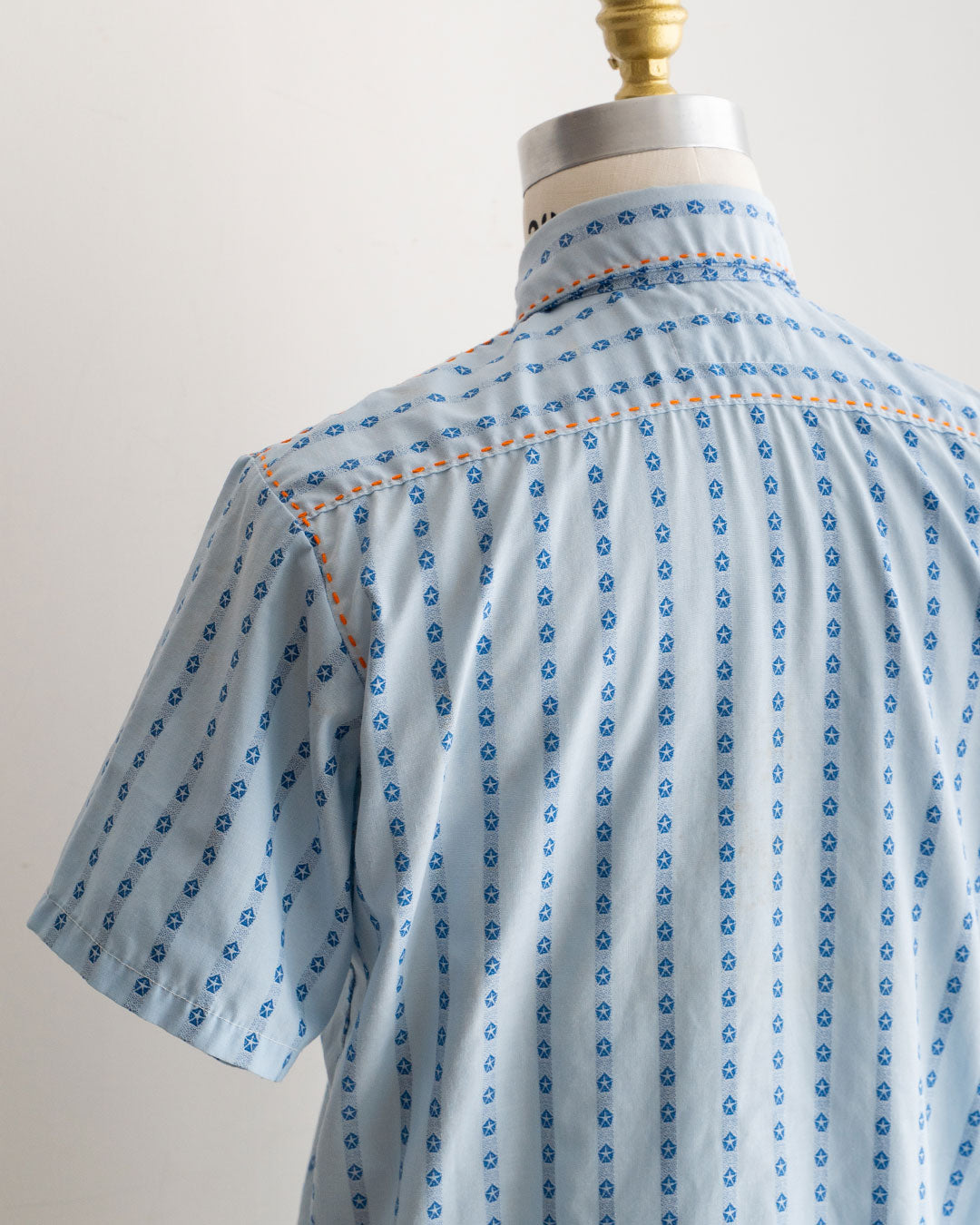 【HEXICO】Hand-Stitched Used Short-Sleeve Work-Shirts 『Made In U.S.A』①