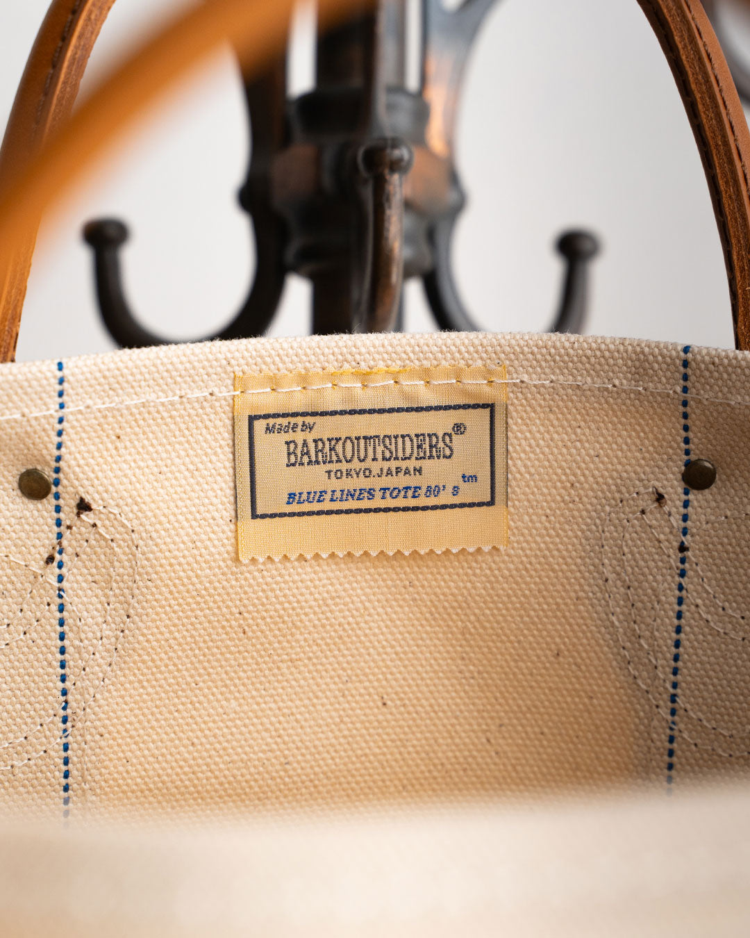【BARK OUTSIDERS】Leather Handle Tote 80's 『Tall』