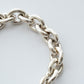 【VINTAGE】Danish Silver Heavy Chain Bracelet 『Hermann Siersbol』