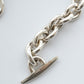 【VINTAGE】Danish Silver Heavy Chain Bracelet 『Hermann Siersbol』