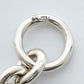【VINTAGE】Danish Silver Heavy Chain Bracelet 『Hermann Siersbol』