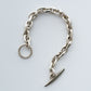【VINTAGE】Danish Silver Heavy Chain Bracelet 『Johs Torlyk』