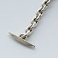 【VINTAGE】Danish Silver Heavy Chain Bracelet 『Johs Torlyk』