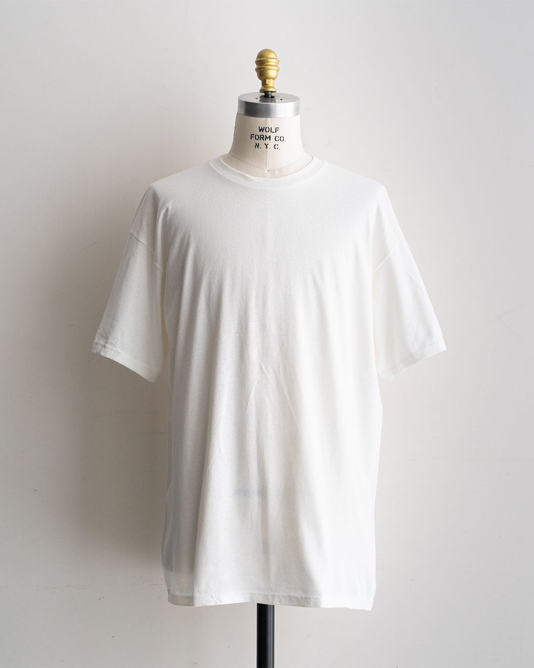 【DEADSTOCK】90-00s 『Fruit of The Loom』 HEAVY COTTON S/S Blank Tee
