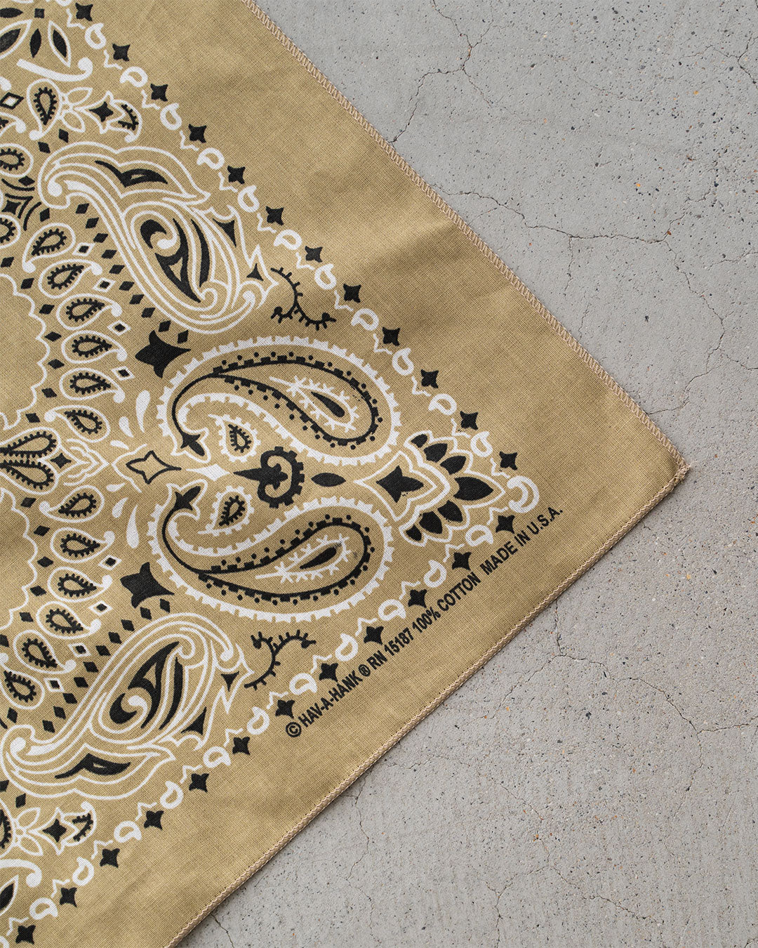 【Oaxaca】 Hand Embroidered Bandana 『made in USA』