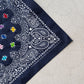 【Oaxaca】 Hand Embroidered Bandana 『made in USA』