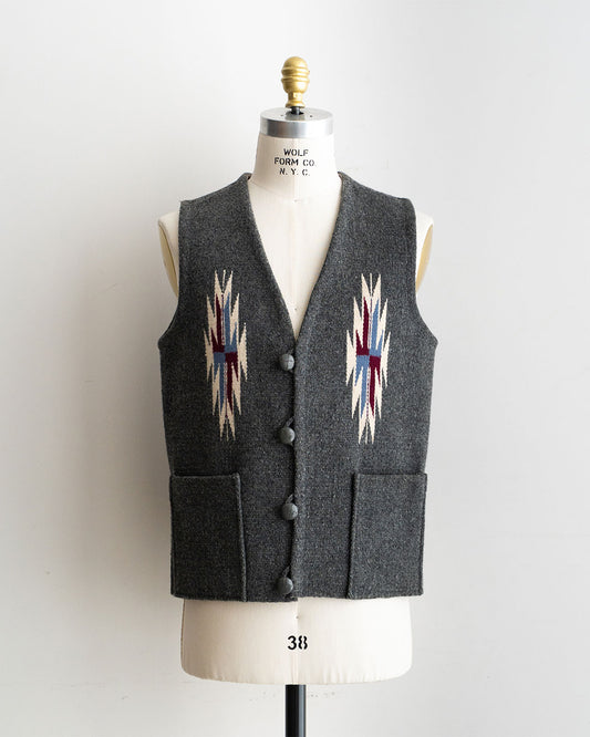 【VINTAGE】Old ORTEGA'S Chimayo Vest 『Very Good Condition』