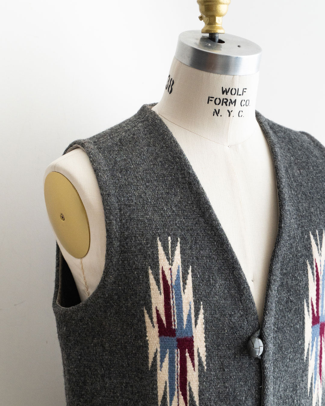 【VINTAGE】Old ORTEGA'S Chimayo Vest 『Very Good Condition』