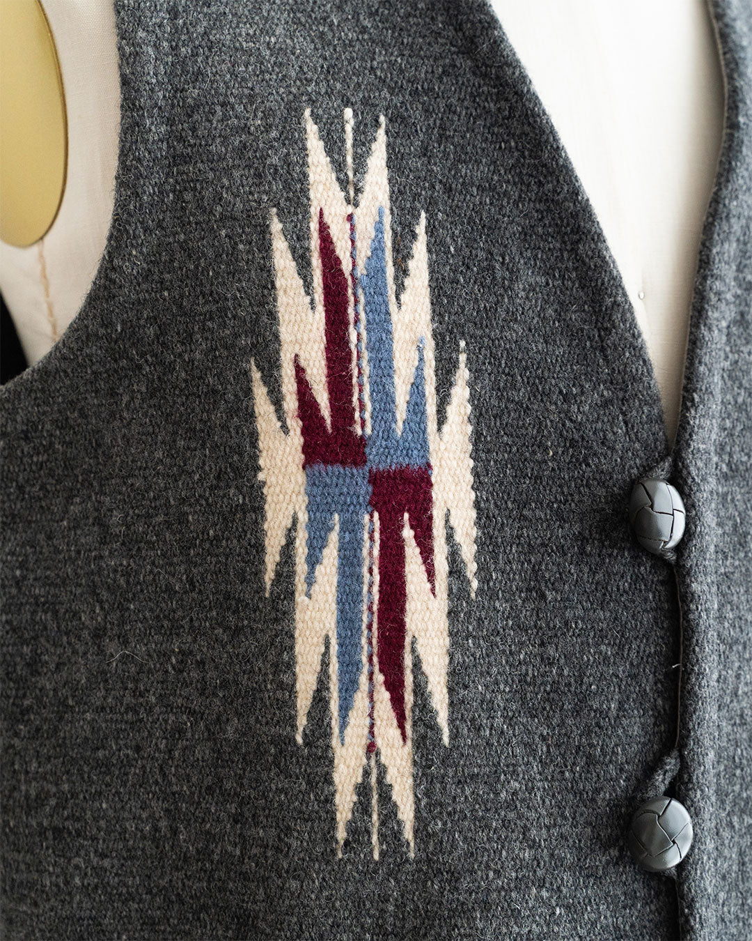 【VINTAGE】Old ORTEGA'S Chimayo Vest 『Very Good Condition』