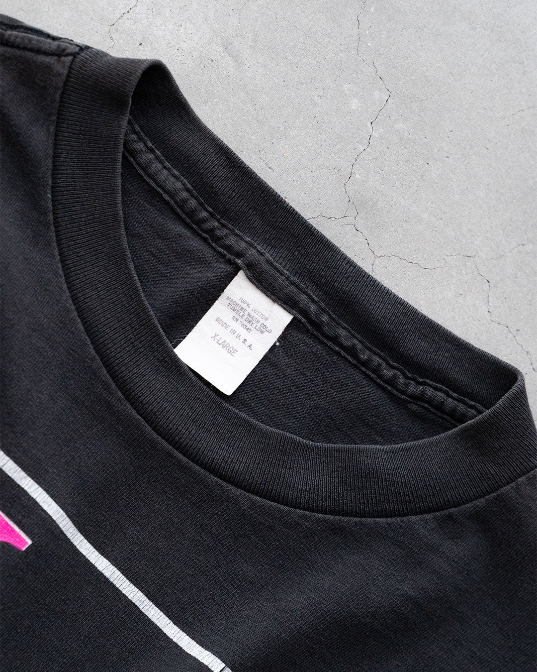 【VINTAGE】90s WCLK 91.9 FM 『The Jazz of The City』 Tee made in USA