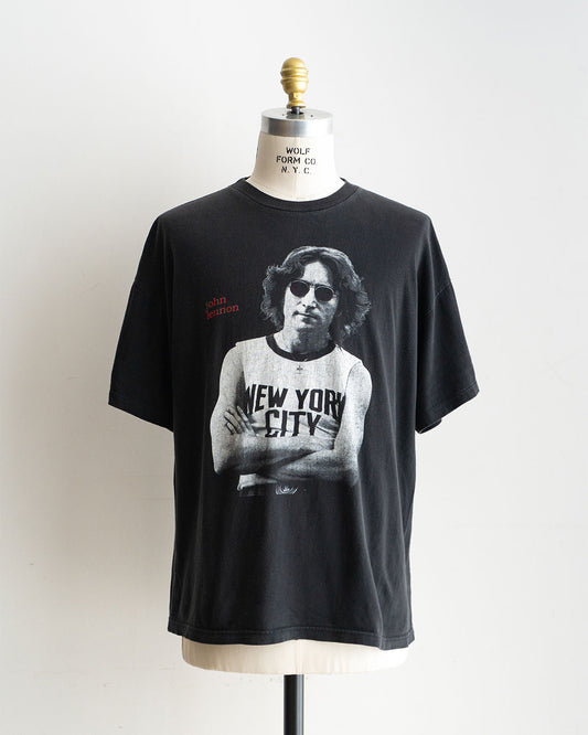 【VINTAGE】90s JOHN LENNON 『New York City』 Tee