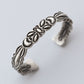 【Indian Jewelry】Navajo『RAY ADAKAI』Double Stamp Bangle ①