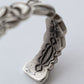 【Indian Jewelry】Navajo『RAY ADAKAI』Double Stamp Bangle ①