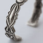 【Indian Jewelry】Navajo『RAY ADAKAI』Double Stamp Bangle ①