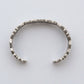 【Indian Jewelry】Navajo『RAY ADAKAI』Double Stamp Bangle ①