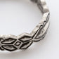 【Indian Jewelry】Navajo『RAY ADAKAI』Double Stamp Bangle ①