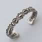 【Indian Jewelry】Navajo『RAY ADAKAI』Double Stamp Bangle ②