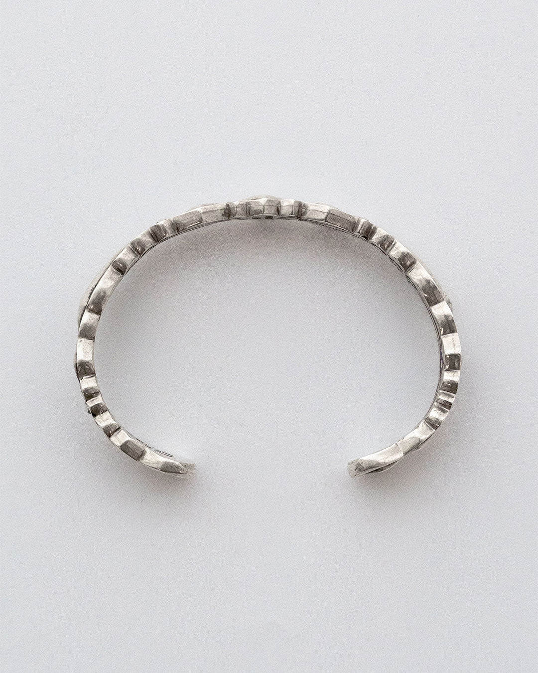 【Indian Jewelry】Navajo『RAY ADAKAI』Double Stamp Bangle ②