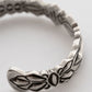 【Indian Jewelry】Navajo『RAY ADAKAI』Double Stamp Bangle ②