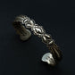 【Indian Jewelry】Navajo『RAY ADAKAI』Double Stamp Bangle ②