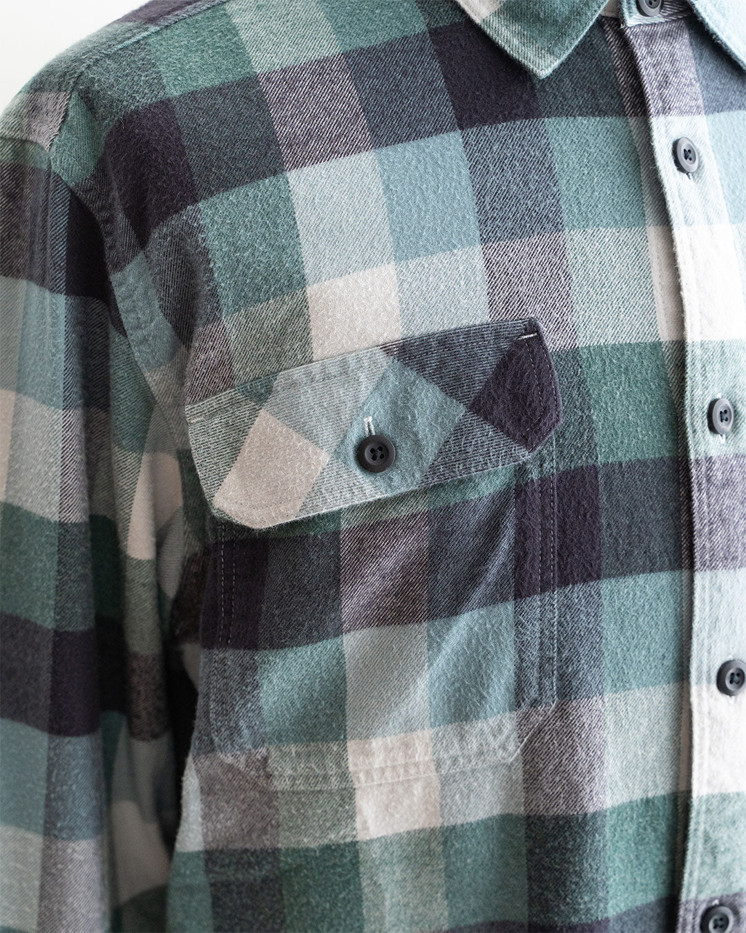 【VINTAGE】Patagonia Organic Cotton L/S Shirts ②