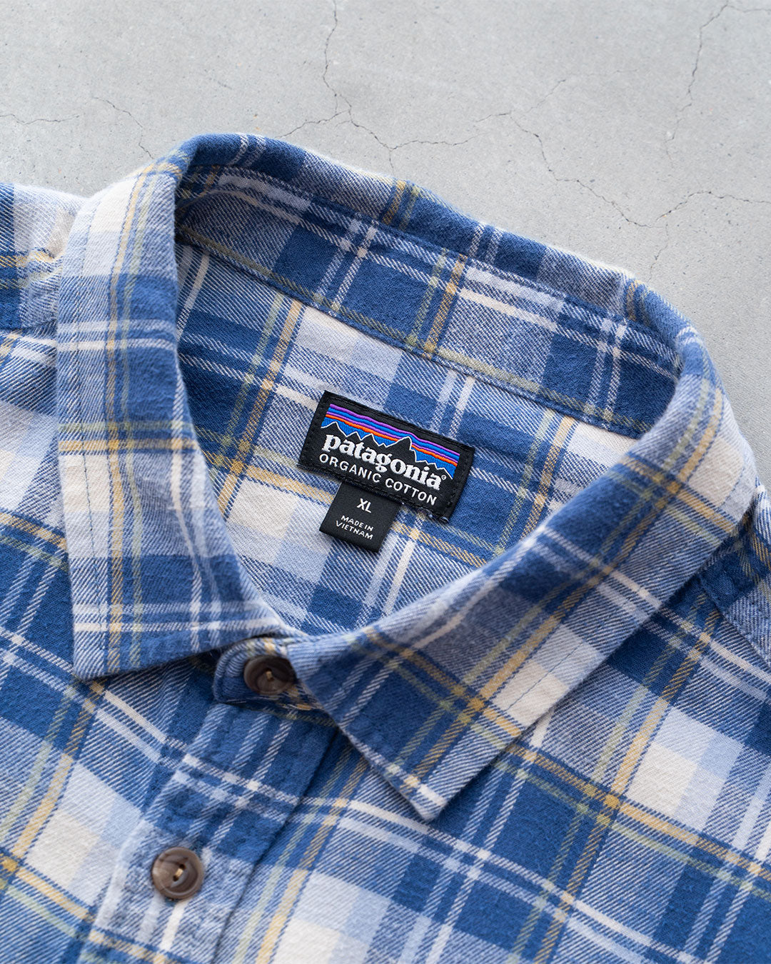 【VINTAGE】Patagonia Organic Cotton L/S Shirts ⑤