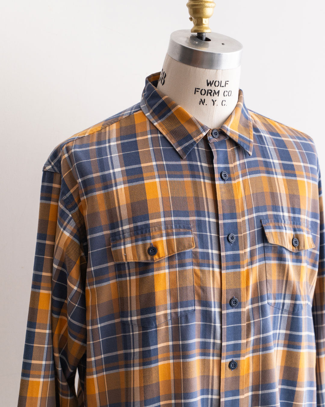 【VINTAGE】Patagonia Organic Cotton L/S Shirts ⑥