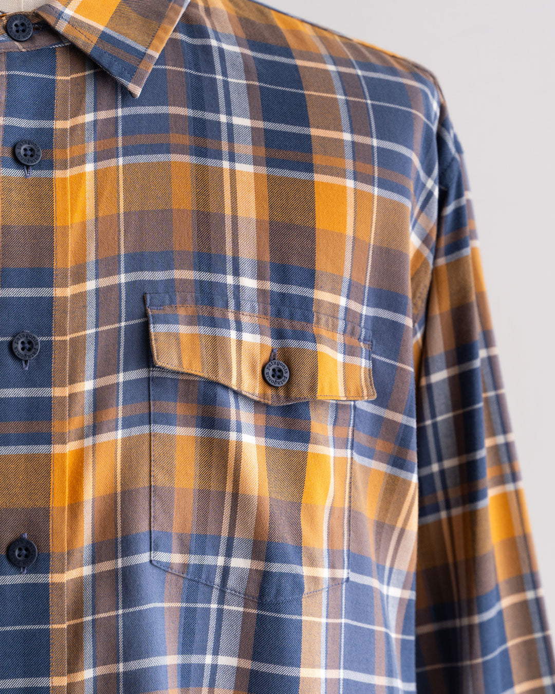 【VINTAGE】Patagonia Organic Cotton L/S Shirts ⑥