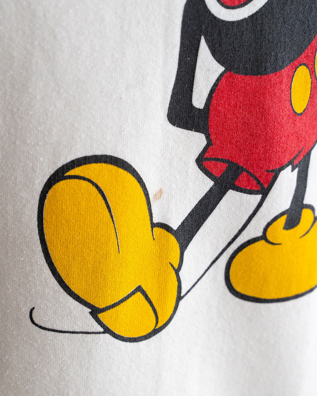 【VINTAGE】80s Official Micky Sweat 『Disney Designs』 Made in USA ①