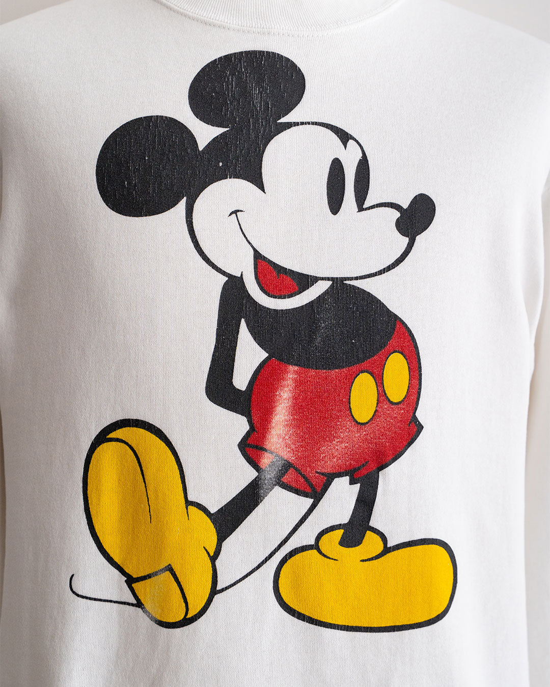 【VINTAGE】80s Official Micky Sweat 『Disney Designs』 Made in USA ②