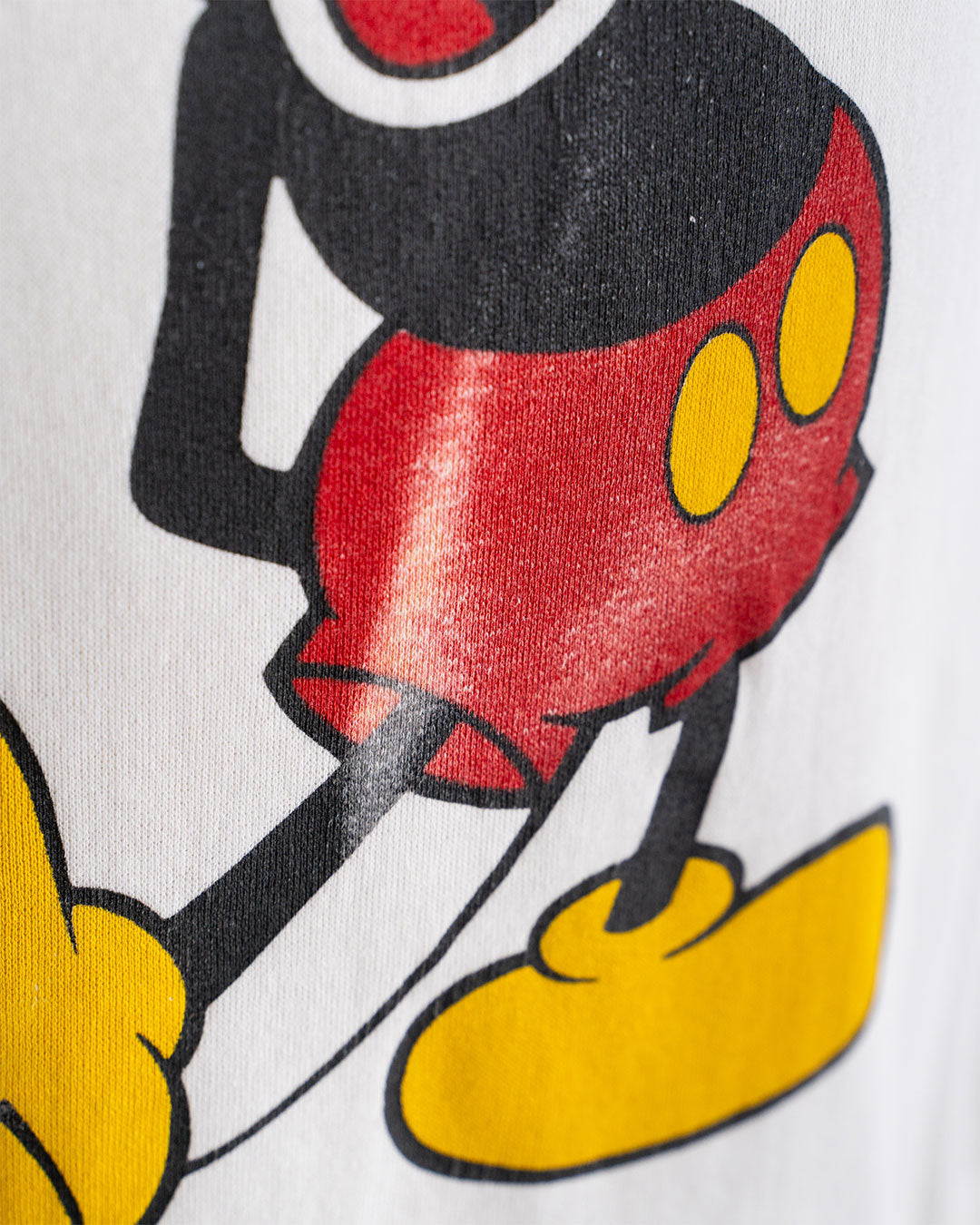 【VINTAGE】80s Official Micky Sweat 『Disney Designs』 Made in USA ②