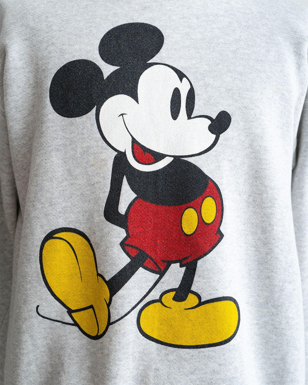 【VINTAGE】80s Official Micky Sweat 『Disney Designs』 Made in USA ④