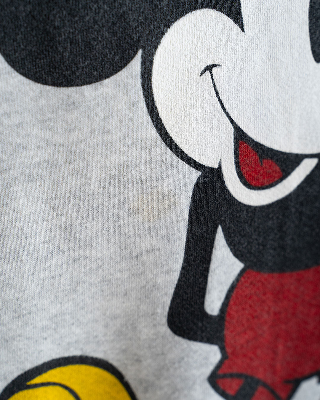 【VINTAGE】80s Official Micky Sweat 『Disney Designs』 Made in USA ④
