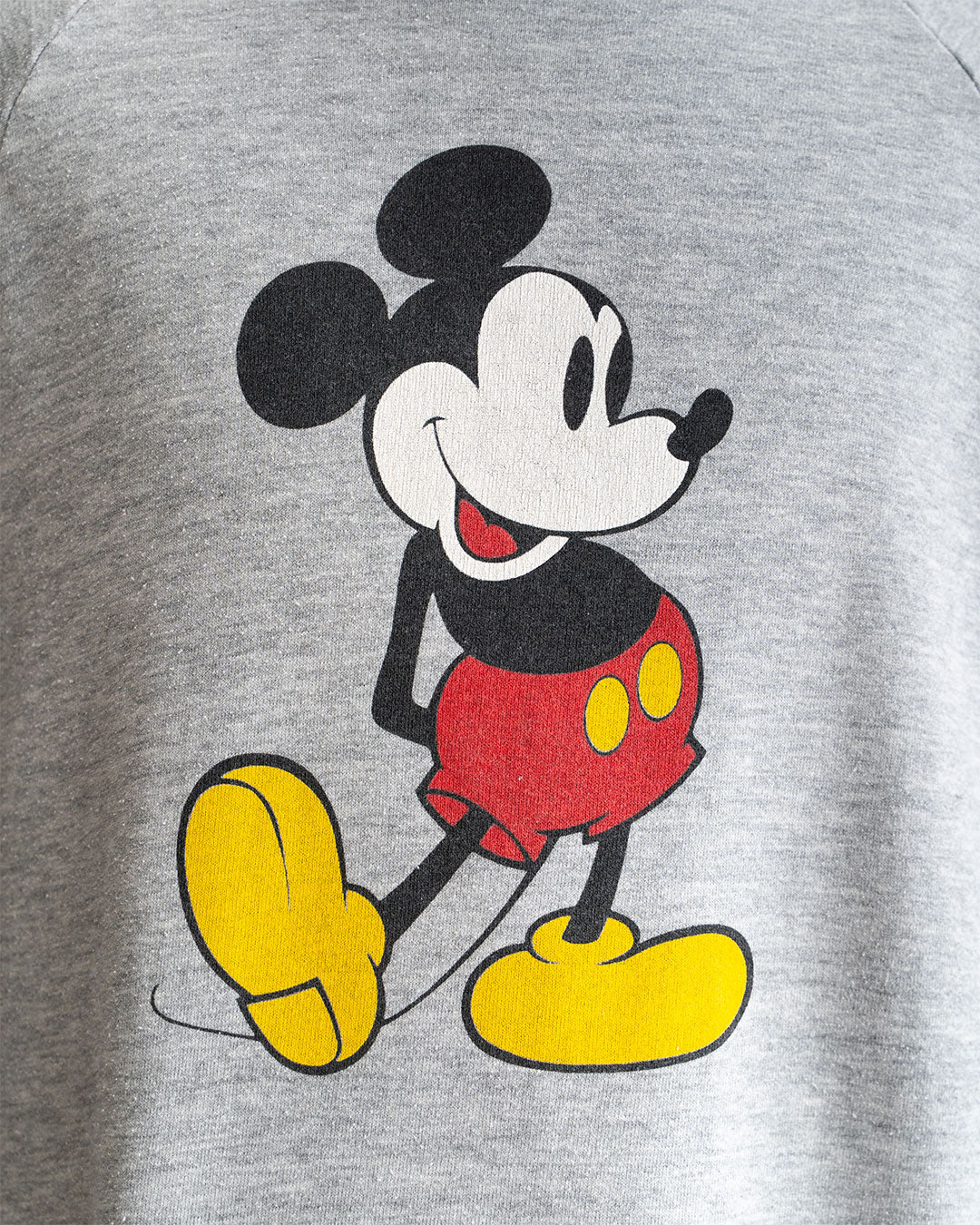 【VINTAGE】80s Official Micky Sweat 『Disney Designs』 Made in USA ⑤