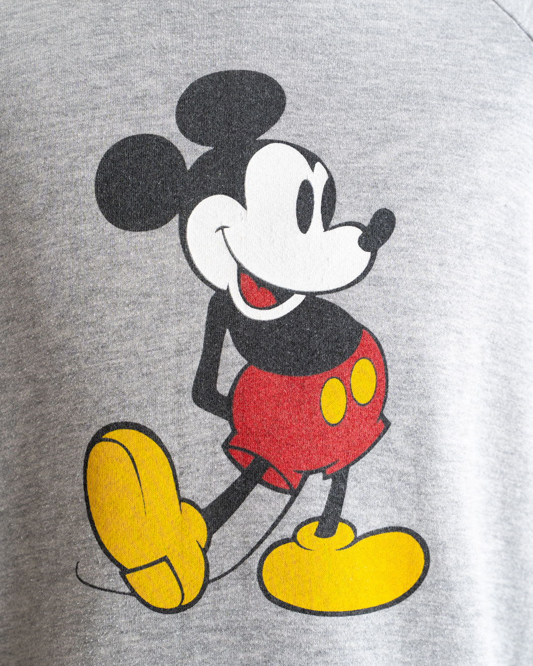 【VINTAGE】80s Official Micky Sweat 『Disney Designs』 Made in USA ⑥