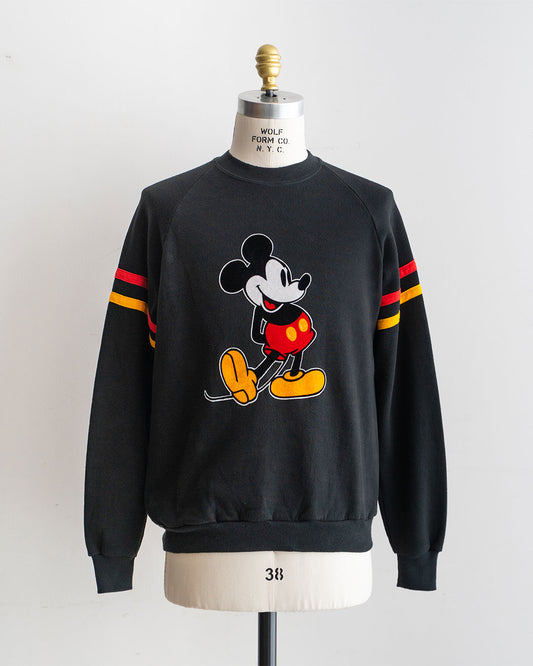 【VINTAGE】80s Official Micky Sweat 『Disney Designs』 Made in USA ⑦
