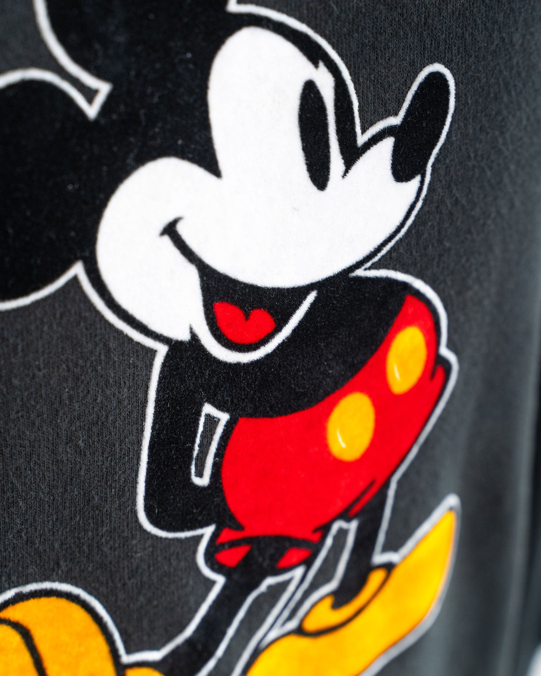 【VINTAGE】80s Official Micky Sweat 『Disney Designs』 Made in USA ⑦