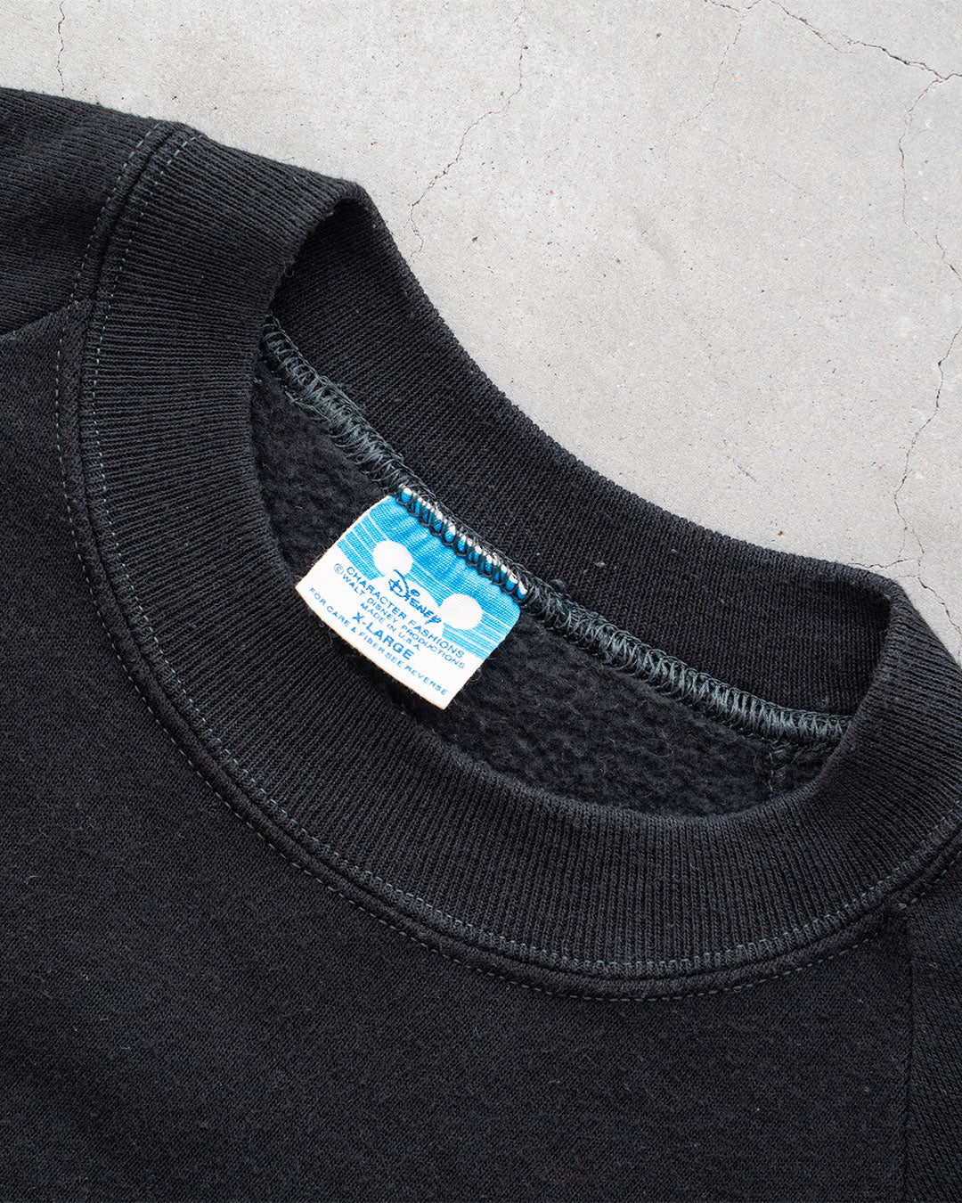 【VINTAGE】80s Official Micky Sweat 『Disney Designs』 Made in USA ⑦