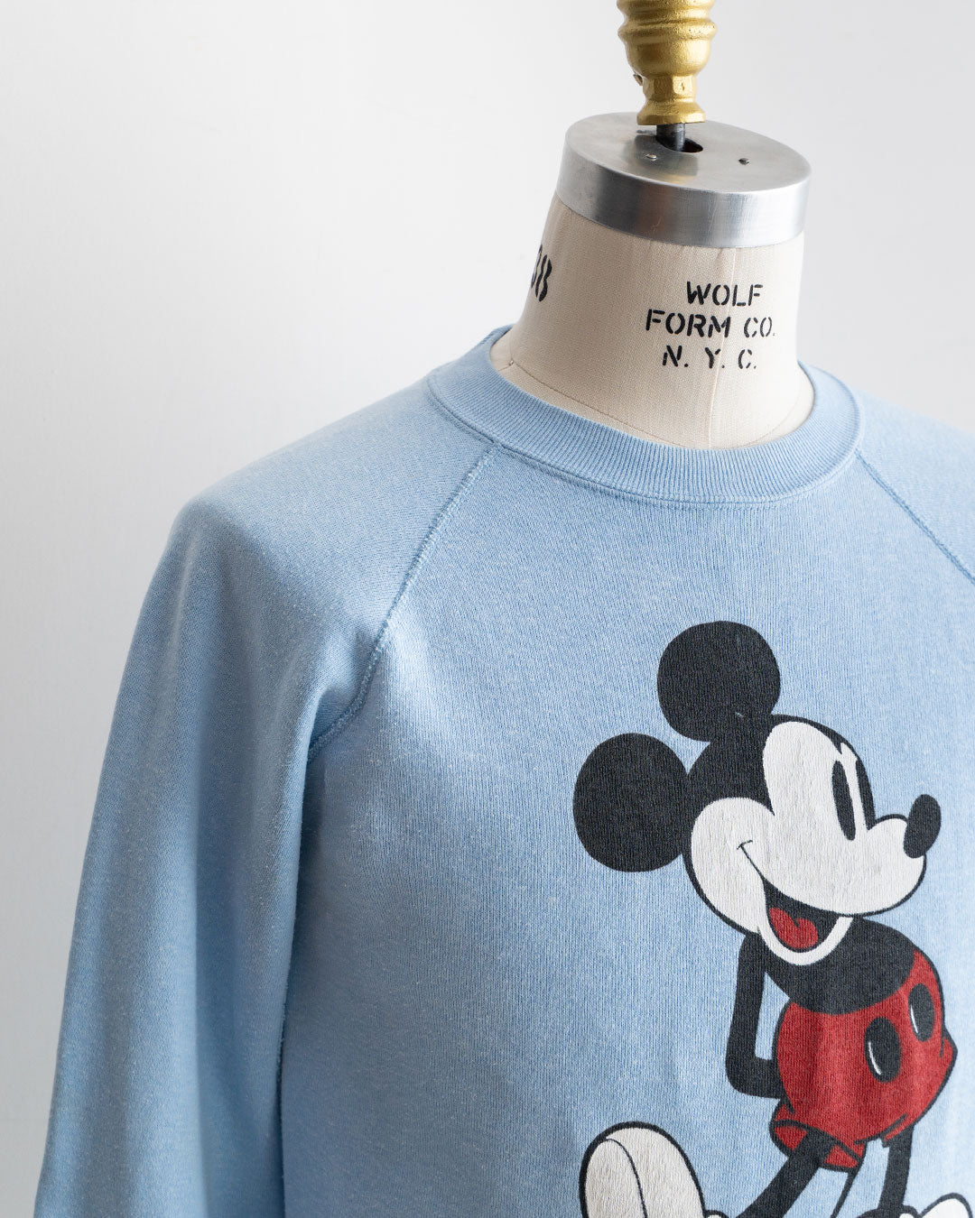 【VINTAGE】70-80s Official Micky Sweat 『Disney Designs』 Made in USA ⑧