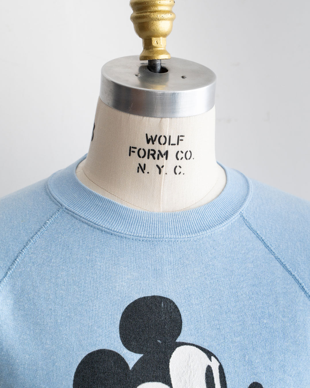 【VINTAGE】70-80s Official Micky Sweat 『Disney Designs』 Made in USA ⑧