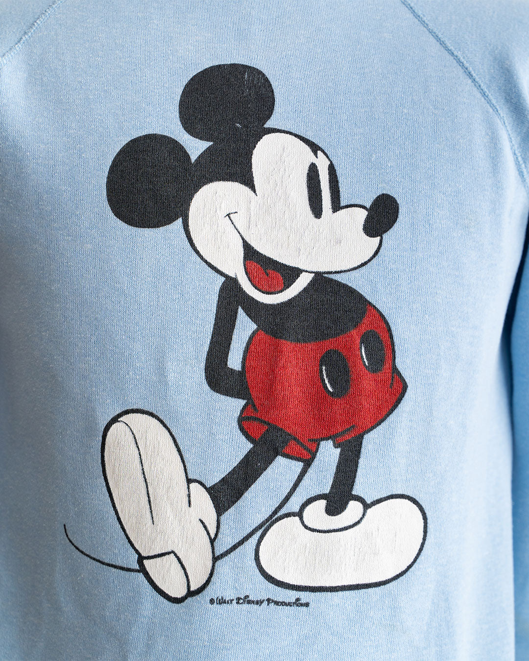 【VINTAGE】70-80s Official Micky Sweat 『Disney Designs』 Made in USA ⑧