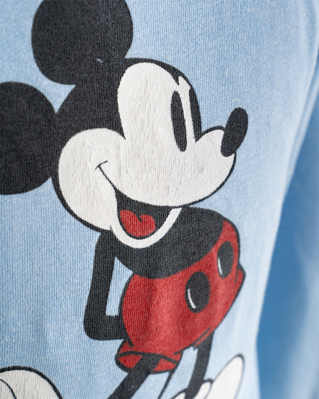 【VINTAGE】70-80s Official Micky Sweat 『Disney Designs』 Made in USA ⑧