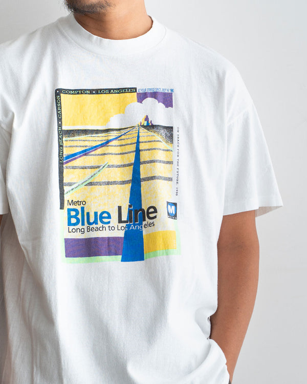 LA「Metro Blue Line」開業記念Tシャツ