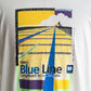 【VINTAGE】90s 『Metro Blue Line』 Printed T-Shirt 『Made in U.S.A』