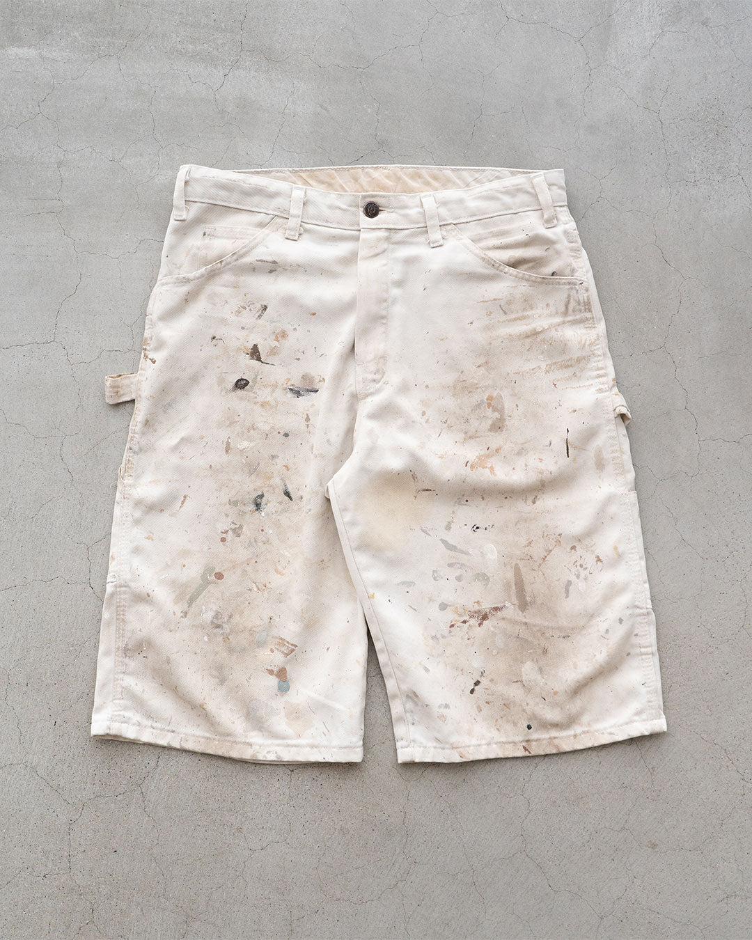【USED】90s-00s Dickies Real Paints Painter Shorts ①