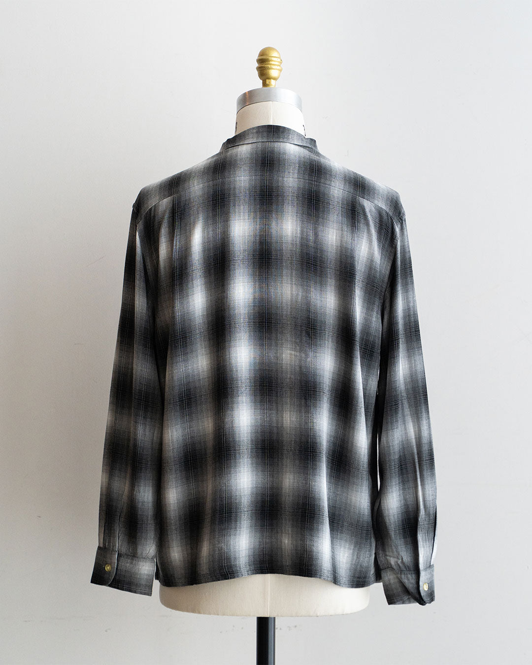 【TOWNCRAFT】 60s Ombre Loop Collar Shirt