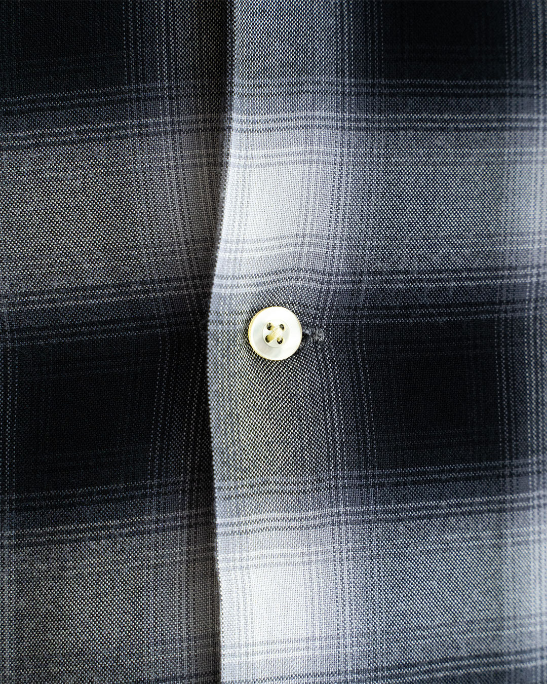 【TOWNCRAFT】 60s Ombre Loop Collar Shirt