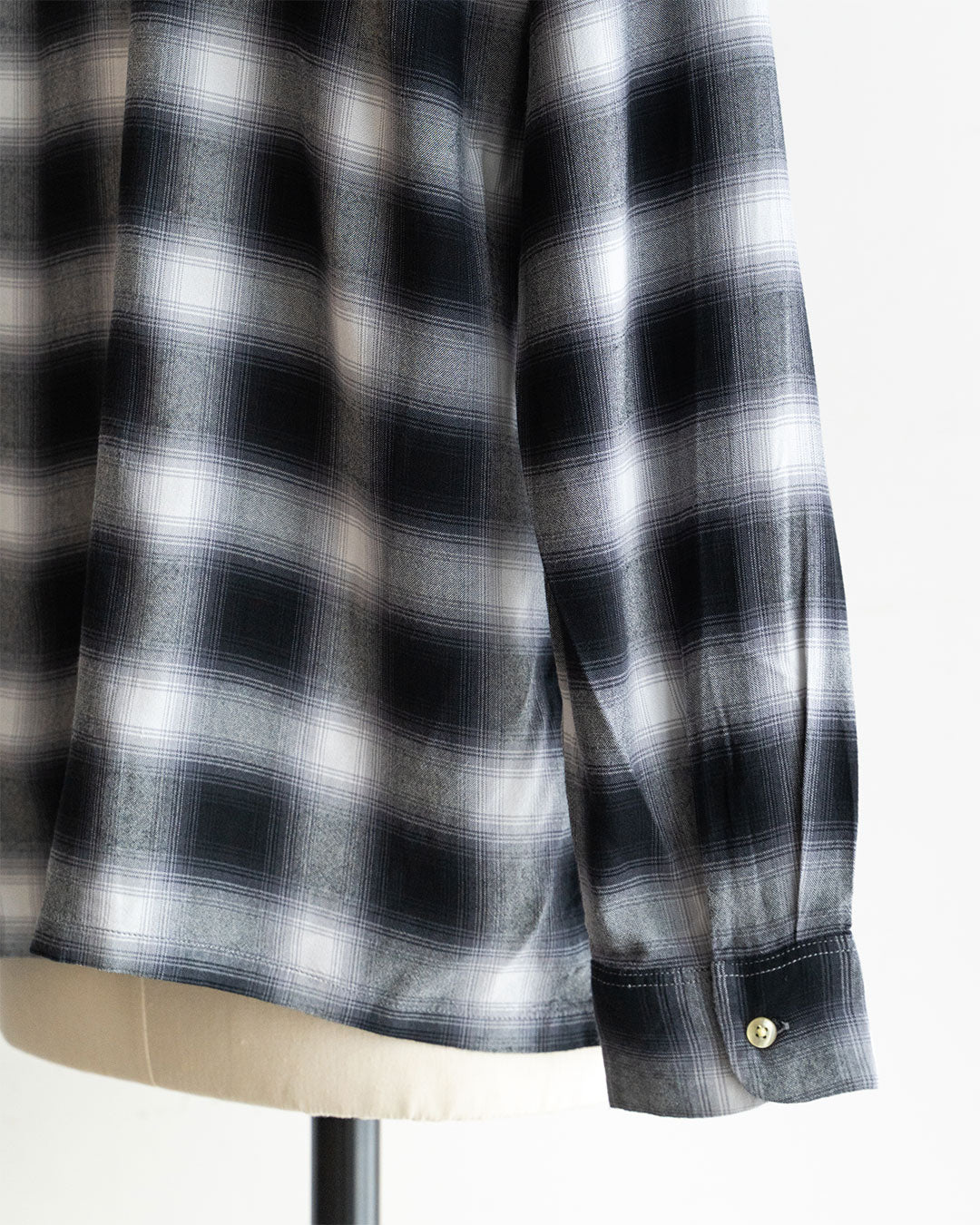 【TOWNCRAFT】 60s Ombre Loop Collar Shirt